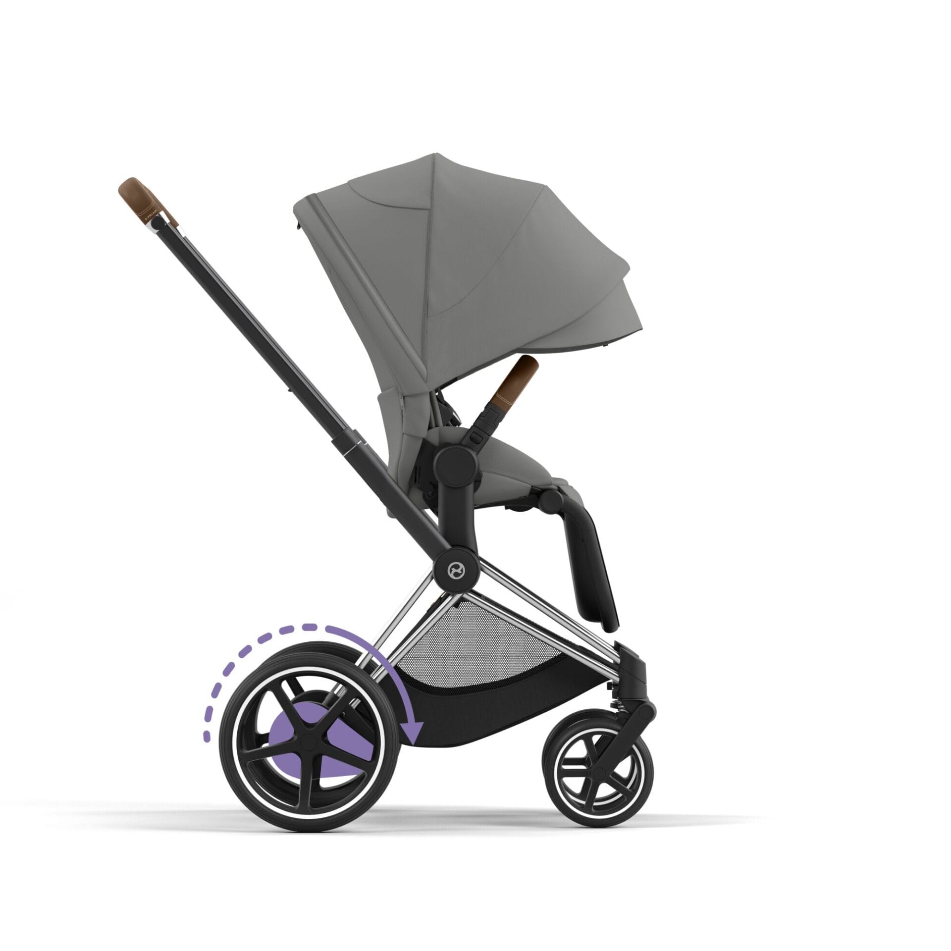 Cybex ePriam Stroller Mirage Grey (1)