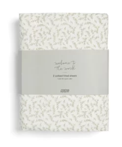Mamas papas welcome to the world seedling cotbed fitted sheets 2 pack seed leaf 34479638315173 1024x1024@2x