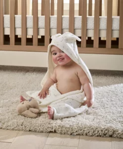 Mamas papas welcome to the world seedling seed hooded towel white 34479708405925 1024x1024@2x