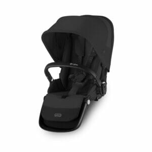 Cybex gazelle s second seat moon black (1)