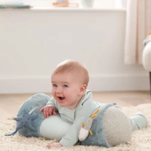 Mamas & Papas Welcome to the World Under the Sea Tummy Time Roll - Blue