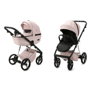 Mee-Go Milano Quantum 2-in-1 Travel System - Pretty in Pink