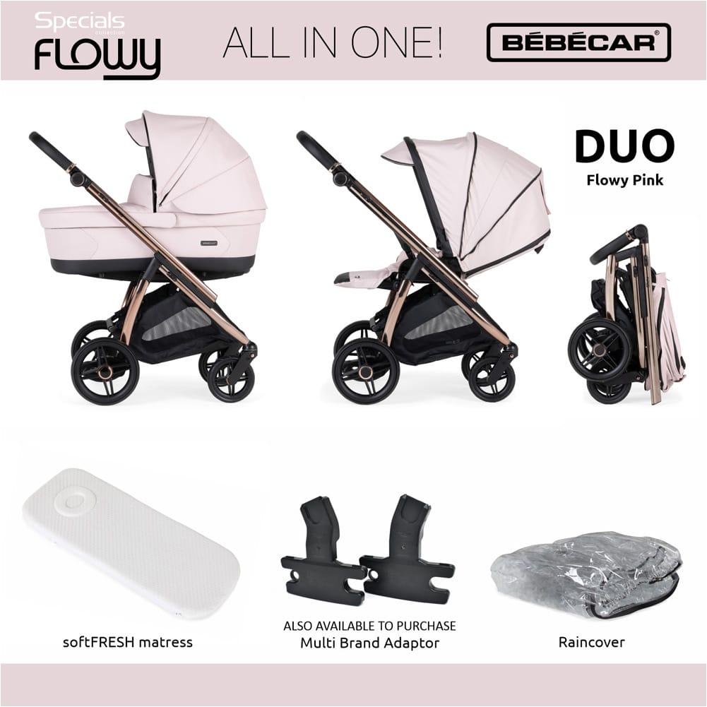 Bundle Flowy Duo Pink Fumé Rose Chassis