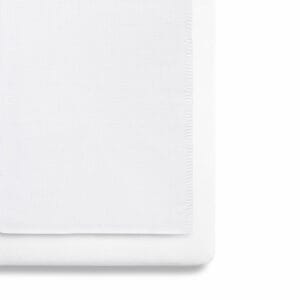 Snuz 3pc Crib Bedding Set White (3)