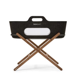 SnuzBaskit Graphite with Walnut Stand