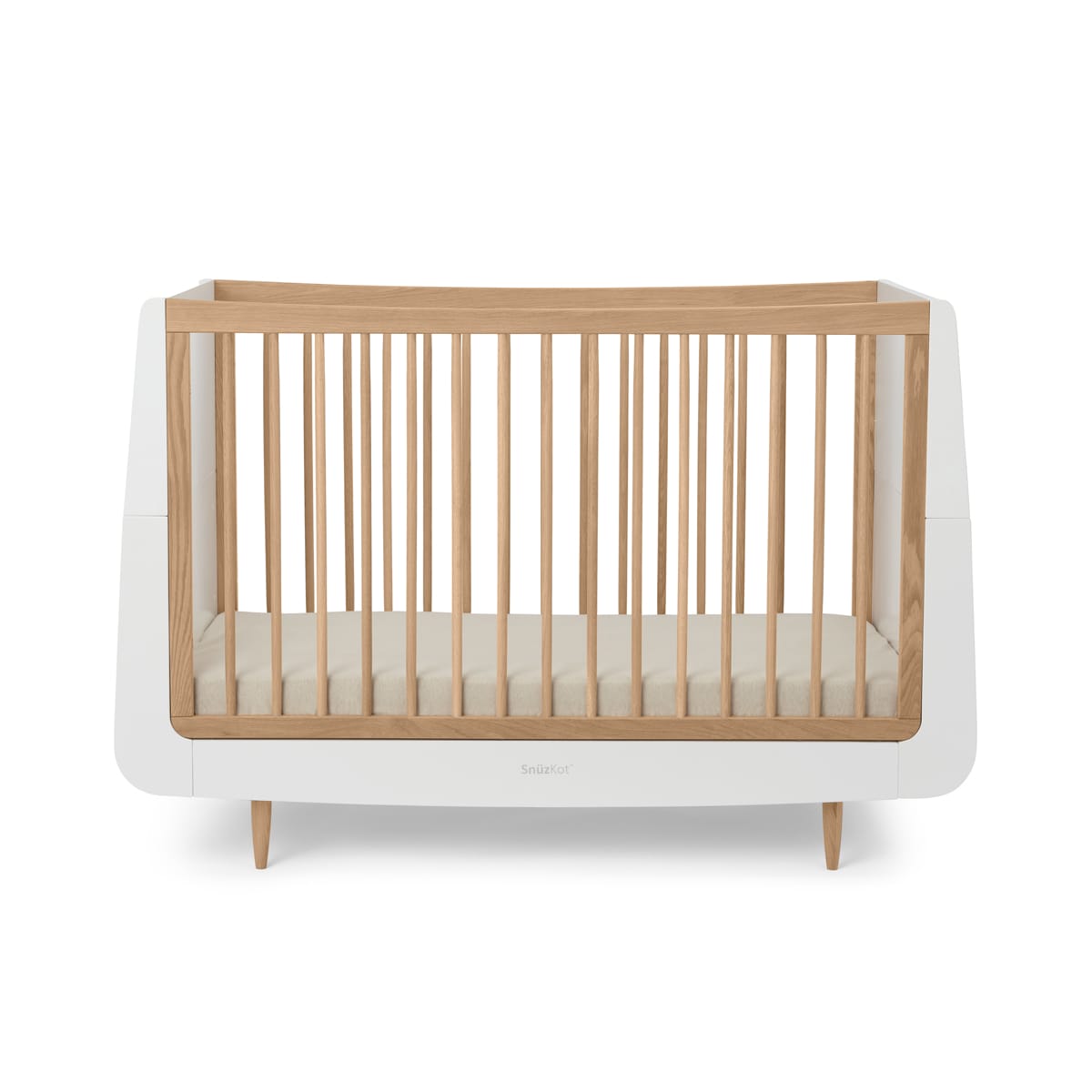 SnuzKot Skandi 3 Piece Nursery Furniture Set The Natural Edit “Oak