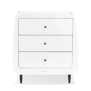 Snuzkot skandi changing unit white ebony (1)