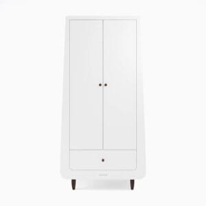 Snuzkot skandi wardrobe white ebony