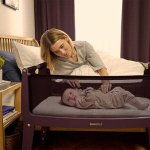 Snuzpod Studio Bedside Criib Rome (10)
