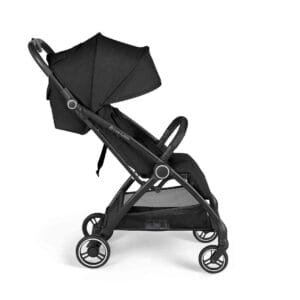 Ickle Bubba Aries Auto Fold Pushchair Black (1)