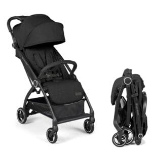 Ickle Bubba Aries Auto-Fold Stroller - Black