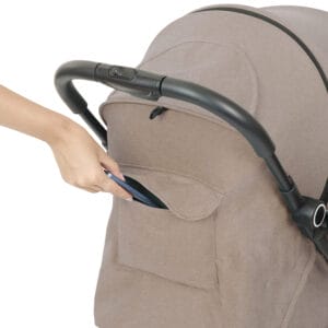 Ickle Bubba Aries Auto Fold Stroller Biscuit7