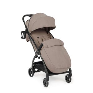 Ickle Bubba Aries MAX Auto Fold Stroller Biscuit