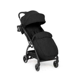 Ickle Bubba Aries PRIME Auto Fold Stroller Black1