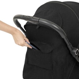 Ickle Bubba Aries PRIME Auto Fold Stroller Black8