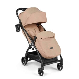 Ickle Bubba Aries Prime Auto Fold Pushchair Biscuit (1)