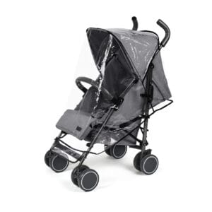 Ickle Bubba Discovery Max Stroller Graphite Grey Black (10)