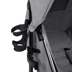 Ickle Bubba Discovery Max Stroller Graphite Grey Black (9)