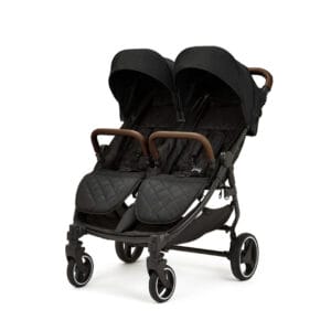 Ickle Bubba Venus Max Double Stroller Black