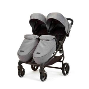 Ickle Bubba Venus Prime Double Stroller Space Grey (1)