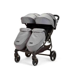 Ickle Bubba Venus Prime Double Stroller Space Grey (2)