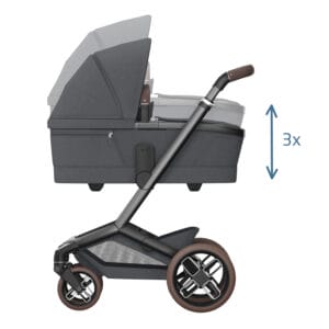 Maxicosi Stroller Comfort Fame Twillic Twillicgraphite Fitallpar