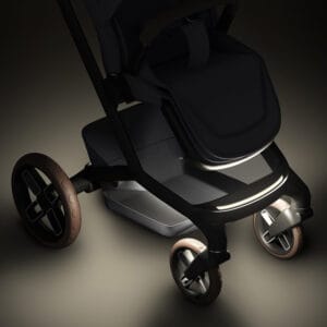 Maxicosi Stroller Comfort Fame Twillic Twillicgraphite Led 3qrt