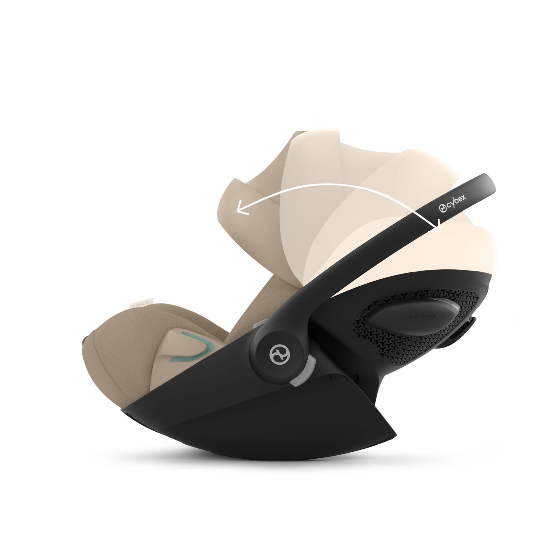 Cybex Cloud G I Size Car Seat Almond Beige Plus (6)
