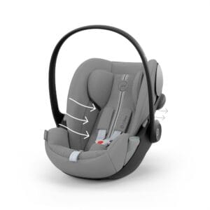 Cybex Cloud G I Size Car Seat Stone Grey Plus 4
