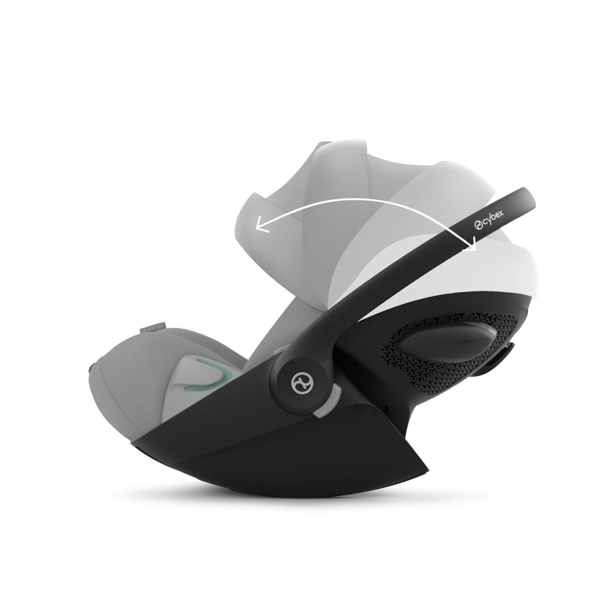 Cybex CLOUD G i-Size Car Seat - Stone Grey PLUS - Babyland Fife