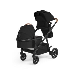 Ickle Bubba Virgo 2 In 1 Pushchair Black Black Tan (4)