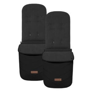 Ickle Bubba Virgo Aio, I Size & Isofix Base Twin Package Black Black Tan (9)