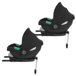 Ickle Bubba Virgo Aio, I Size & Isofix Base Twin Package Stone (6)