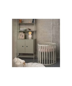 Waldin Oval Bed 7in1 With A Mattress Olive (11)