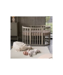 Waldin Oval Bed 7in1 With A Mattress Olive (7)