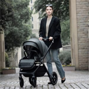 Babymore Kai Travel System Pecan Forest Grey (3)
