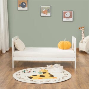Caro Urban Mini Cot Bed White 5