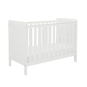 Caro Urban Mini Cot Bed White 7