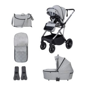 Chia Pram Pushchair Pearl Grey 2