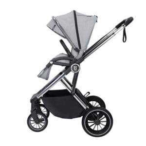 Chia Pram Pushchair Pearl Grey 7