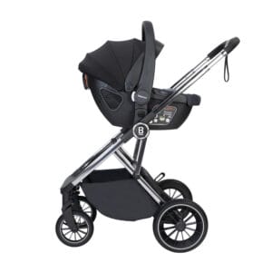 Chia Travel System Coco With Base Pearl Grey 8