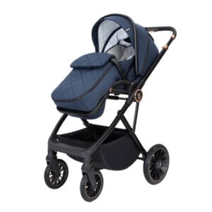 Chia Travel System Pecan With Base Midnight Blue 7