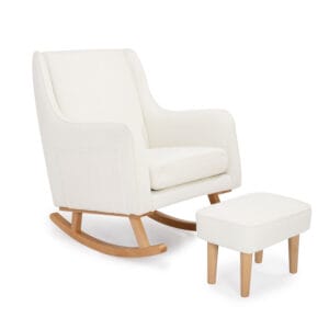 Ida Nursing Chair With Stool Boucle 5