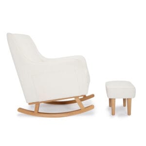 Ida Nursing Chair With Stool Boucle 7