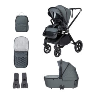 Kai Pram Pushchair Forest Grey 2