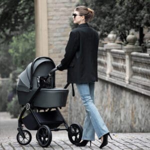 Kai Pram Pushchair Forest Grey 3