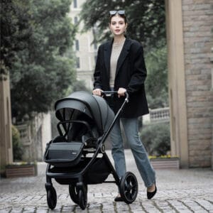 Kai Pram Pushchair Forest Grey 4