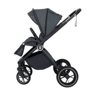 Kai Pram Pushchair Forest Grey 7