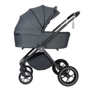 Kai Pram Pushchair Forest Grey 8