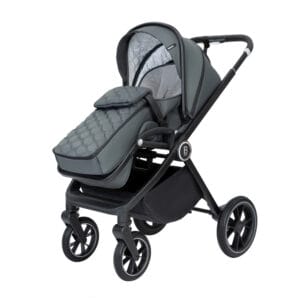 Kai Pram Pushchair Forest Grey 9